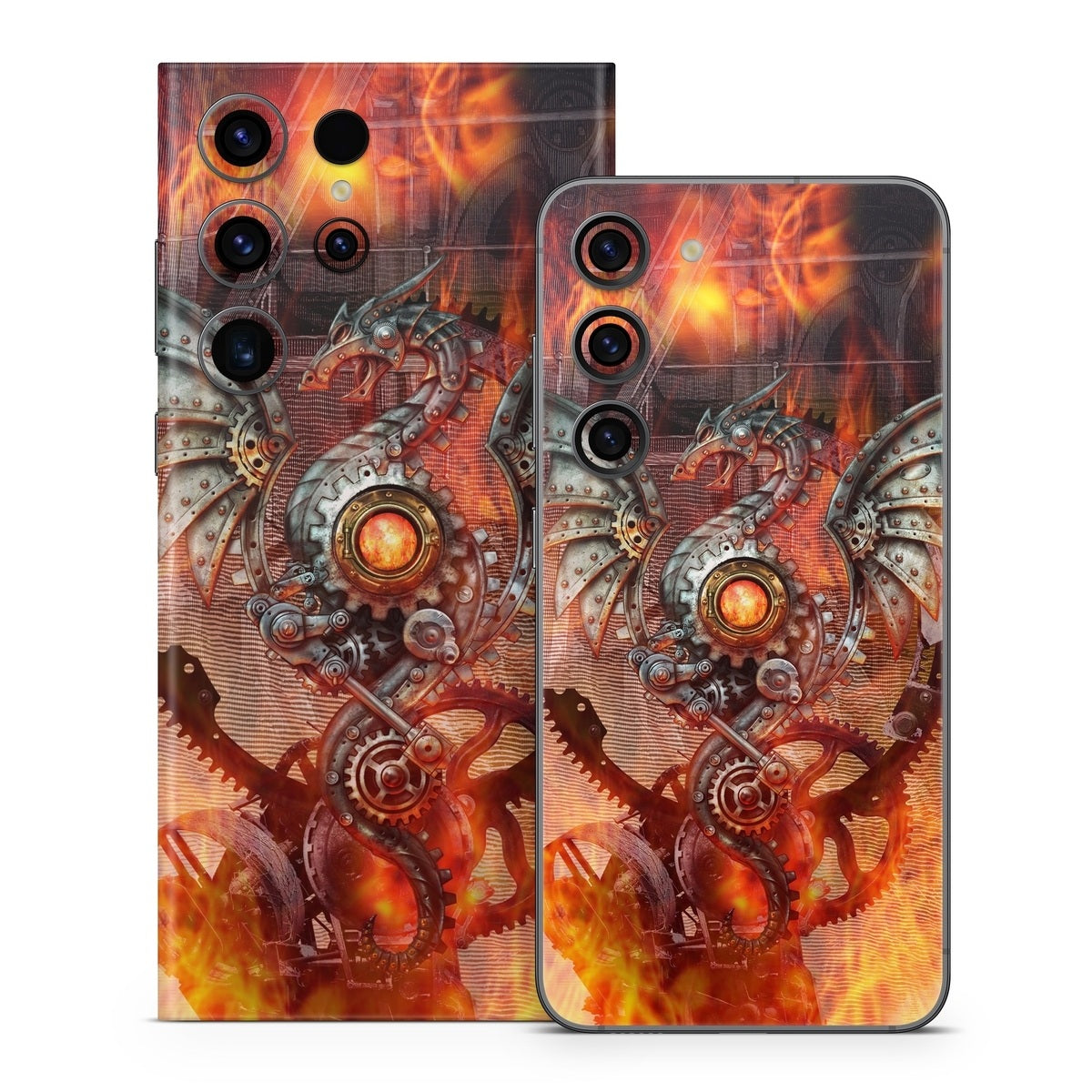 Furnace Dragon - Samsung Galaxy S23 Skin