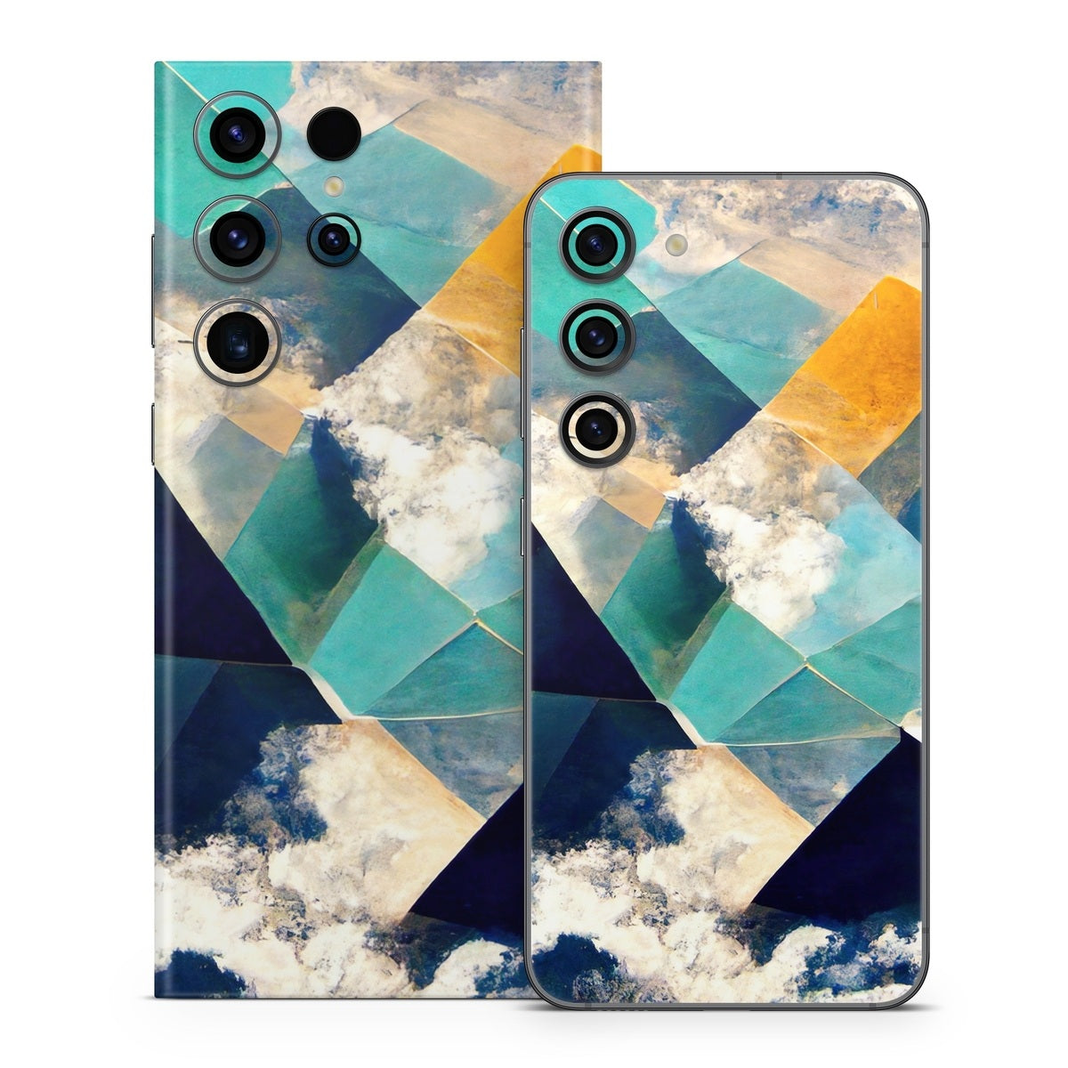 Gold Clouds - Samsung Galaxy S23 Skin