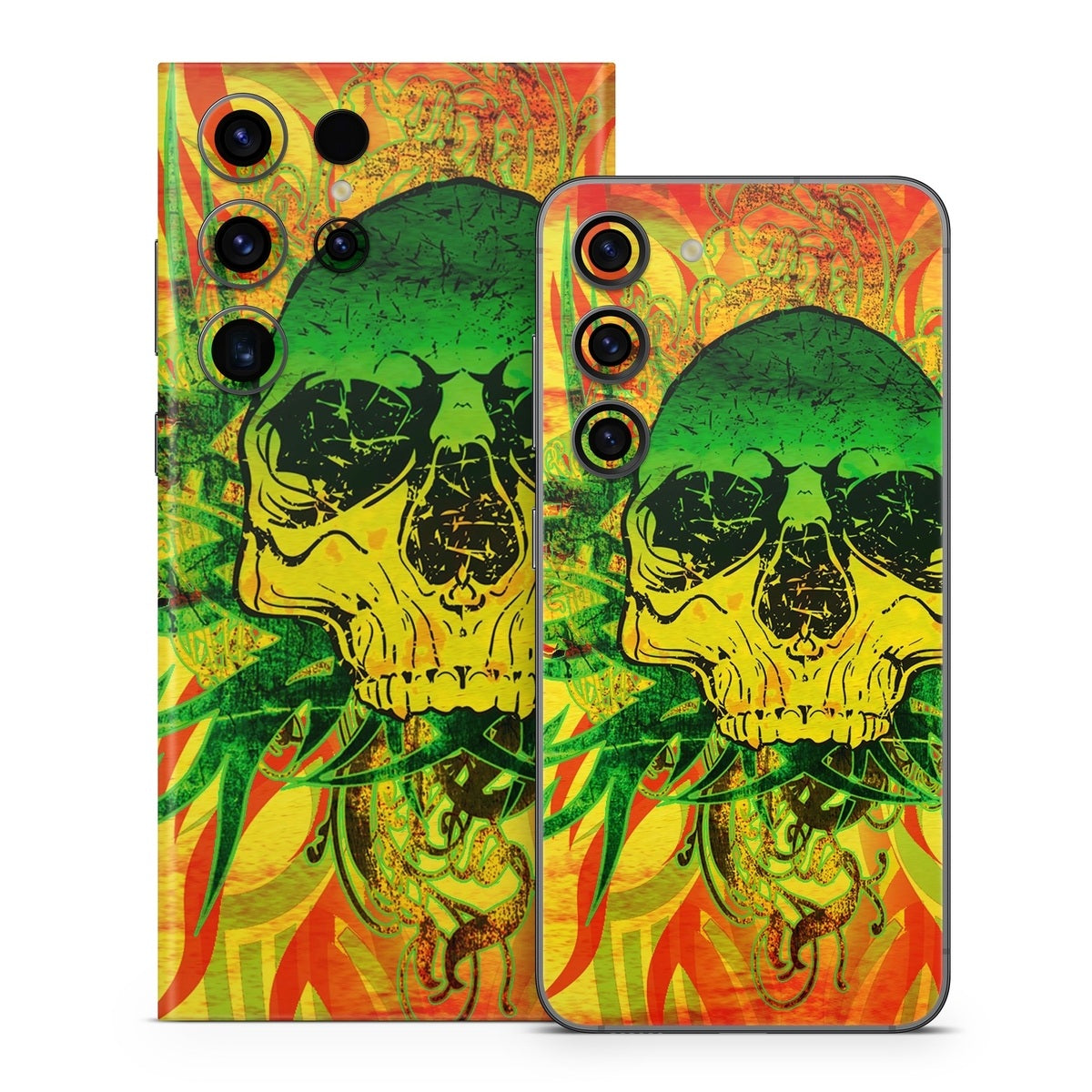 Hot Tribal Skull - Samsung Galaxy S23 Skin