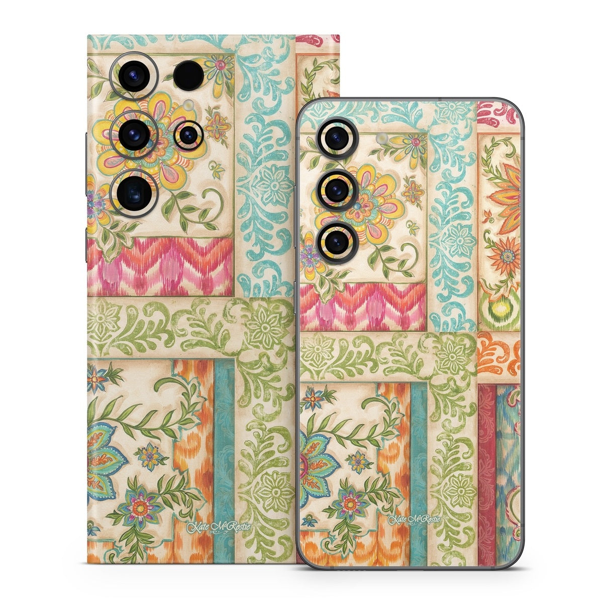 Ikat Floral - Samsung Galaxy S23 Skin