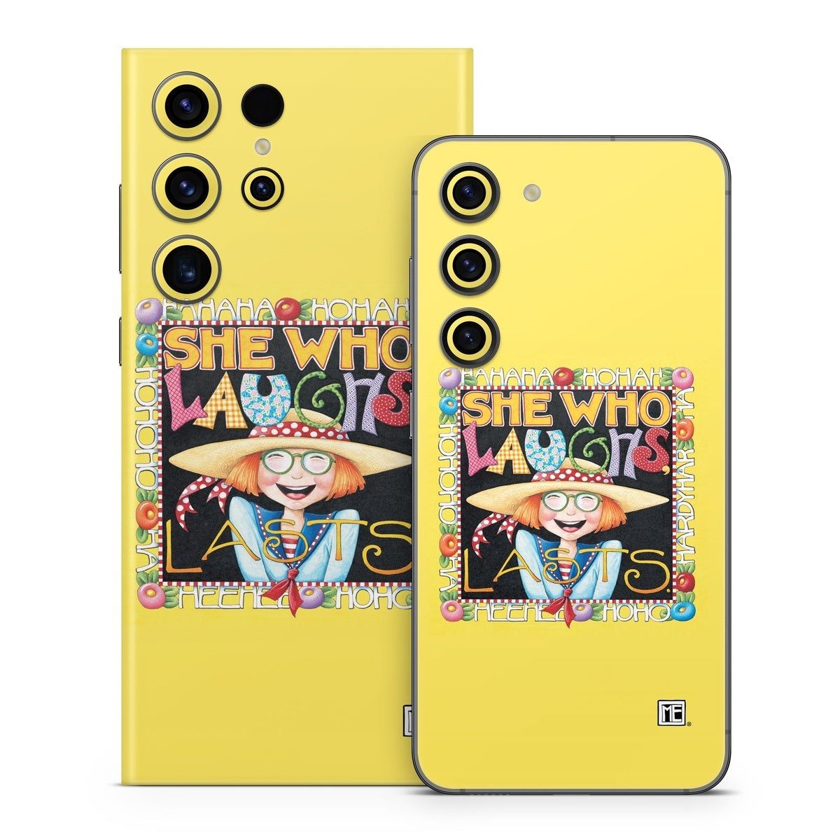 She Who Laughs - Samsung Galaxy S23 Skin