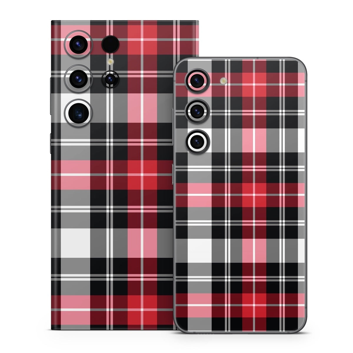 Red Plaid - Samsung Galaxy S23 Skin