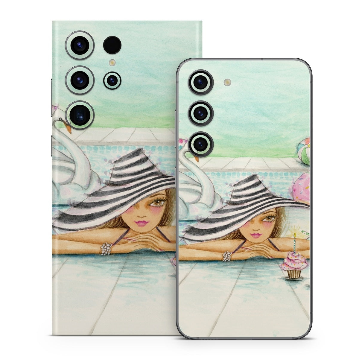 Delphine at the Pool Party - Samsung Galaxy S23 Skin