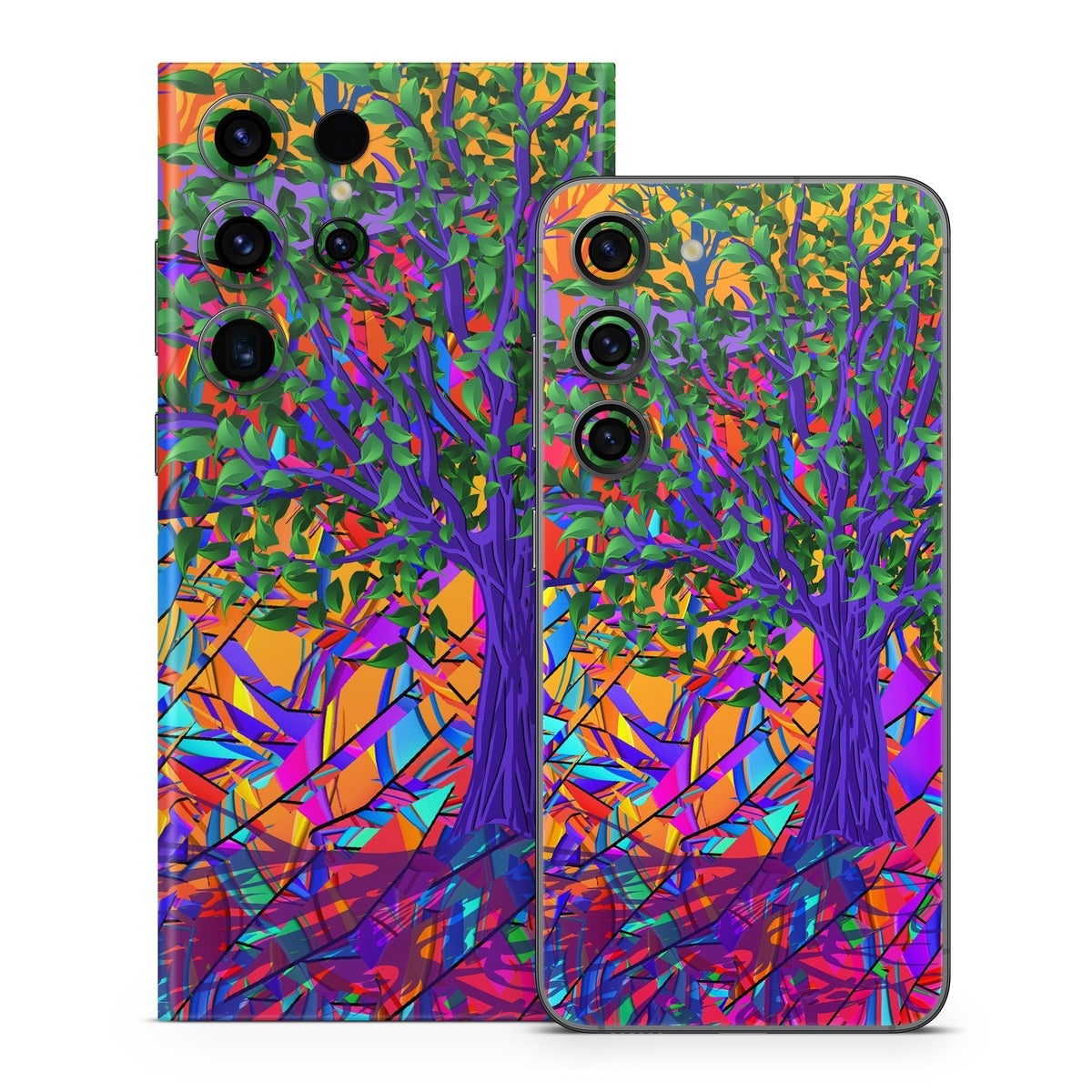 Stained Glass Tree - Samsung Galaxy S23 Skin