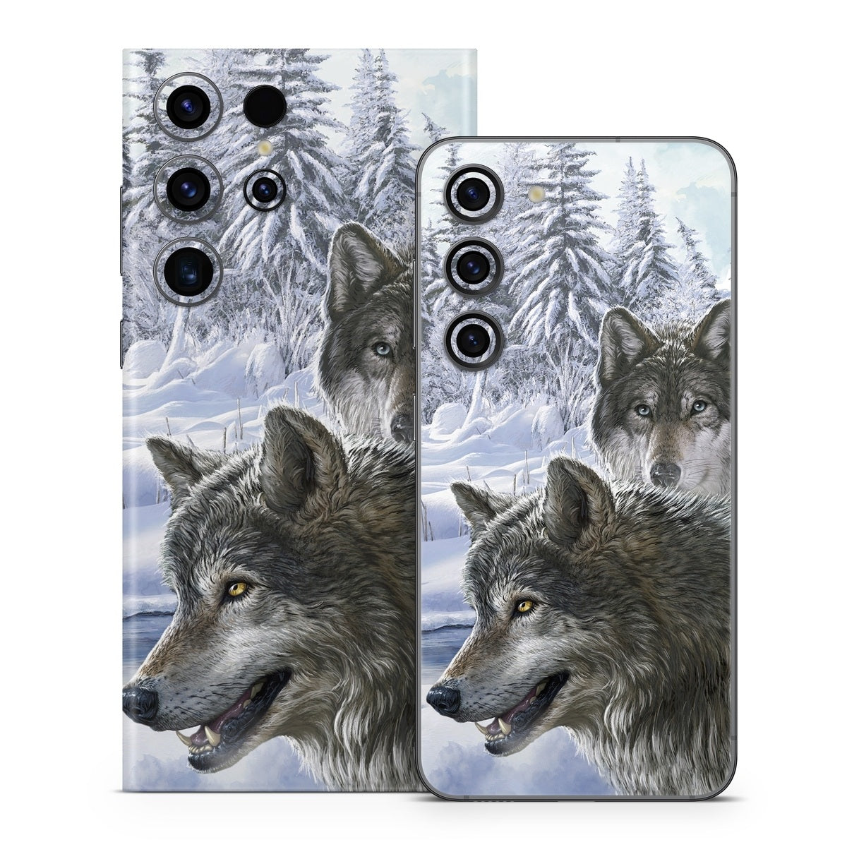 Snow Wolves - Samsung Galaxy S23 Skin