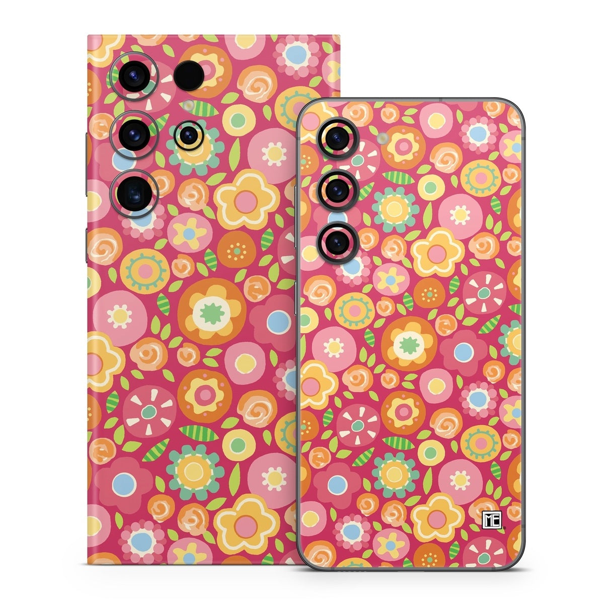 Flowers Squished - Samsung Galaxy S23 Skin