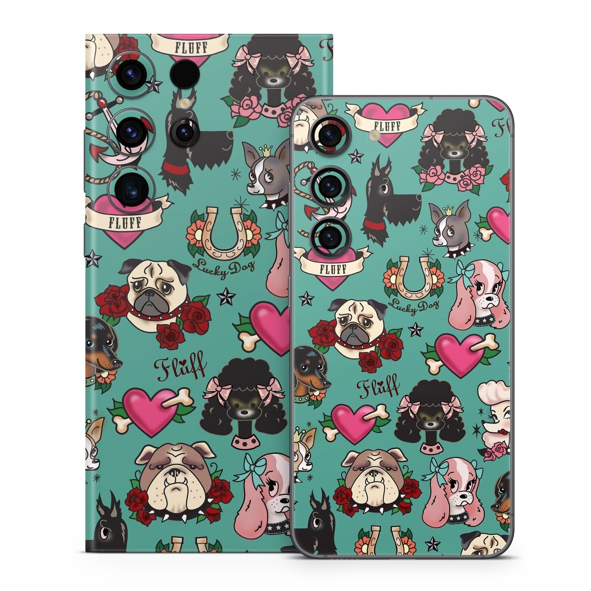 Tattoo Dogs - Samsung Galaxy S23 Skin