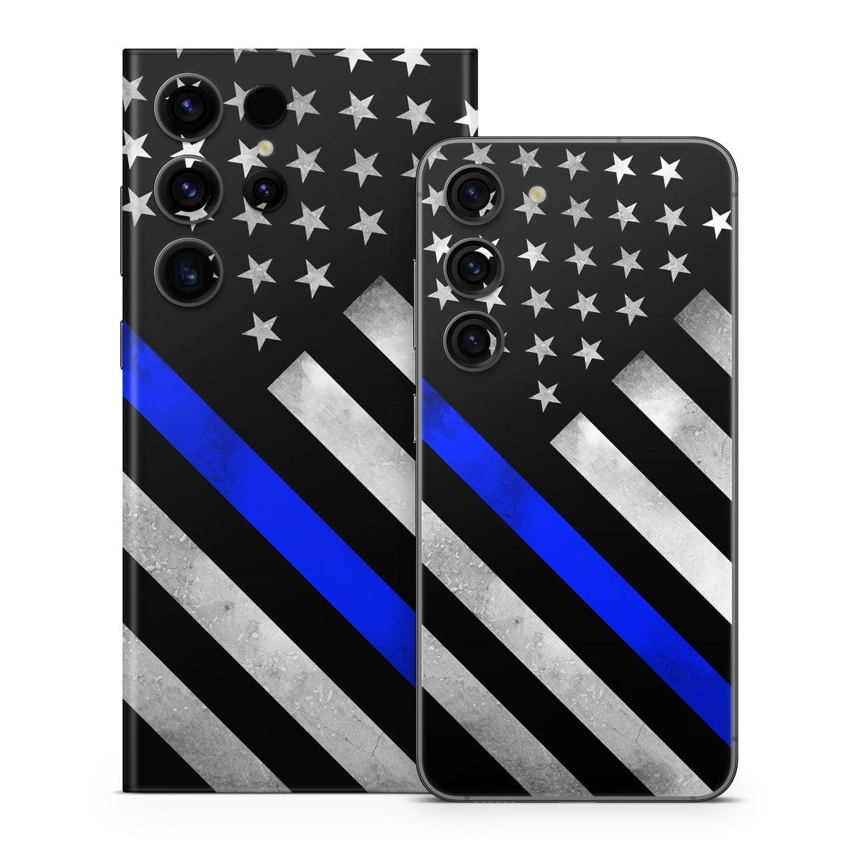 Thin Blue Line Hero - Samsung Galaxy S23 Skin