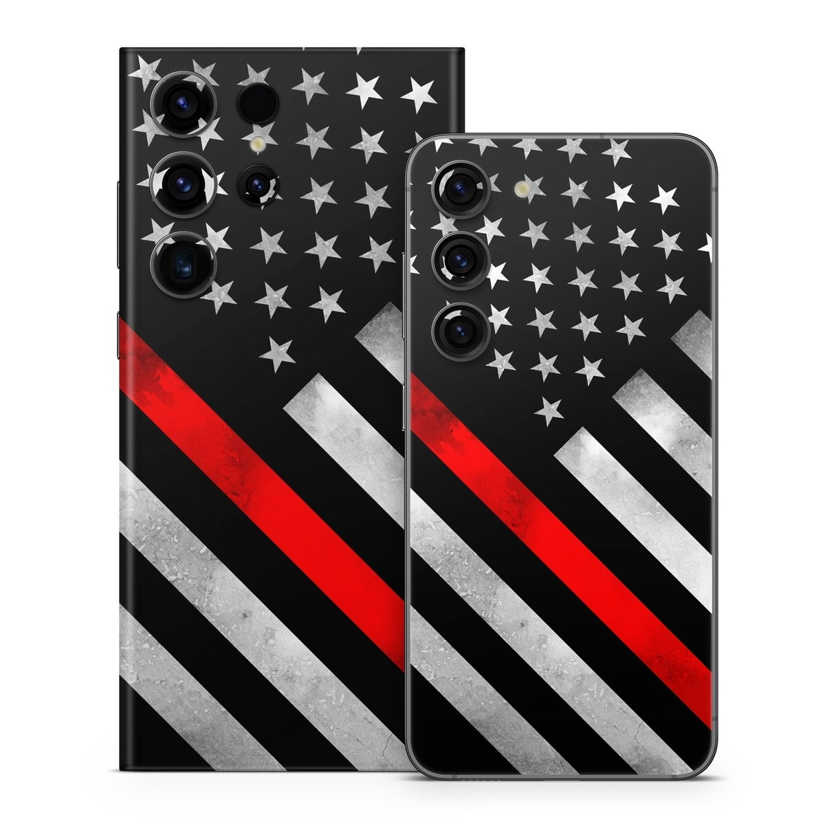 Thin Red Line Hero - Samsung Galaxy S23 Skin