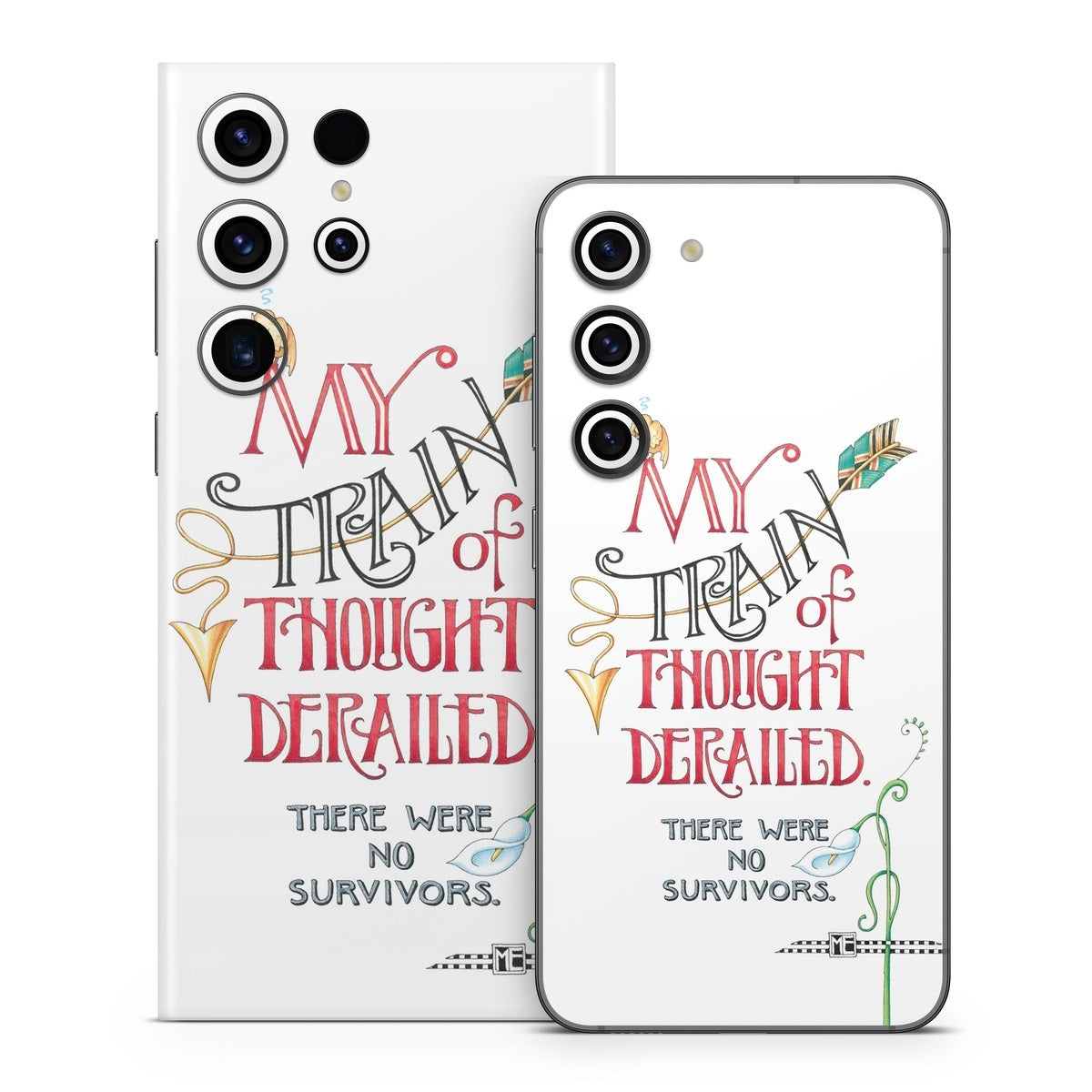 Train Derailed - Samsung Galaxy S23 Skin