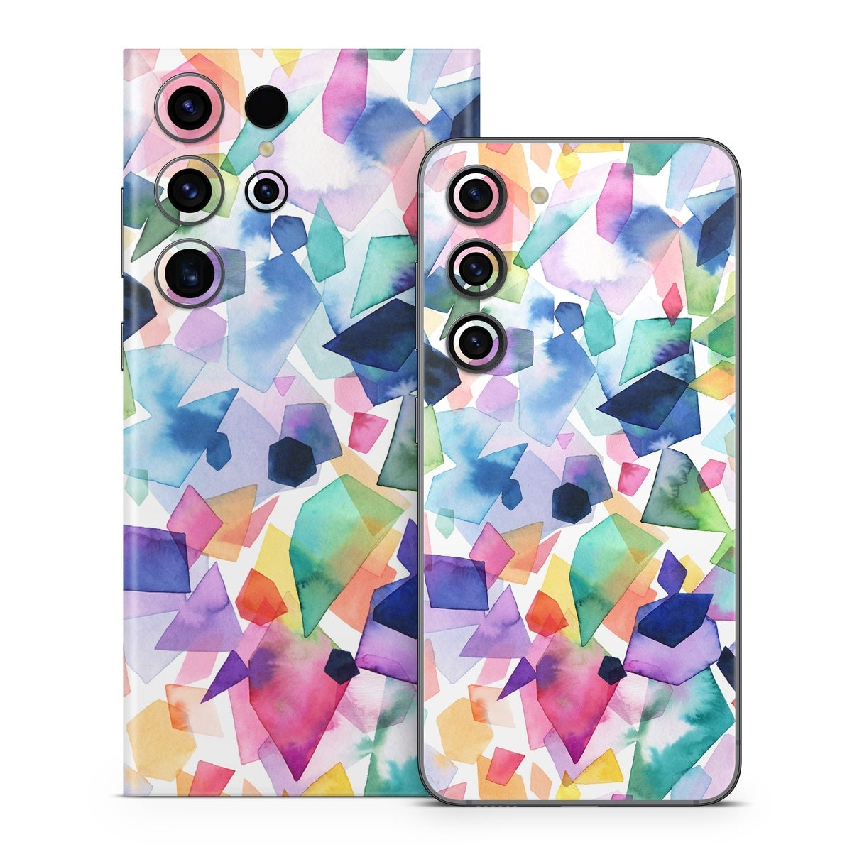 Watercolor Crystals and Gems - Samsung Galaxy S23 Skin