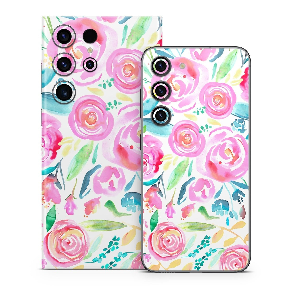 Watercolor Roses - Samsung Galaxy S23 Skin