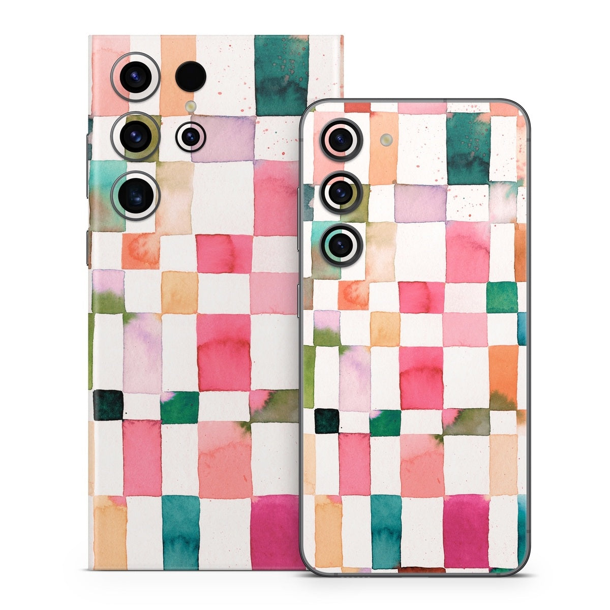 Watercolor Squares - Samsung Galaxy S23 Skin