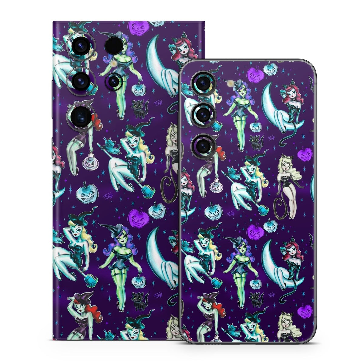 Witches and Black Cats - Samsung Galaxy S23 Skin