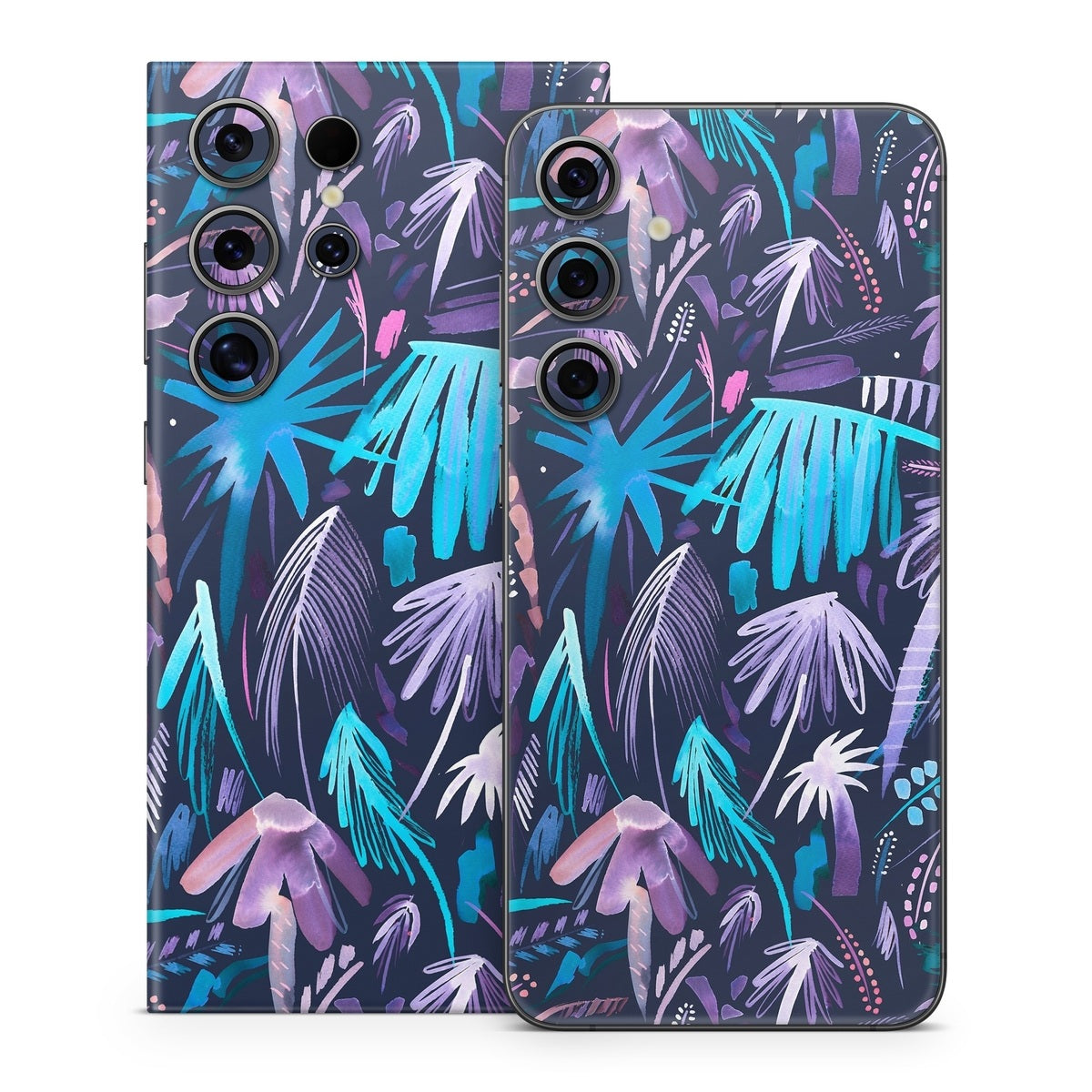 Brushstroke Palms - Samsung Galaxy S24 Skin