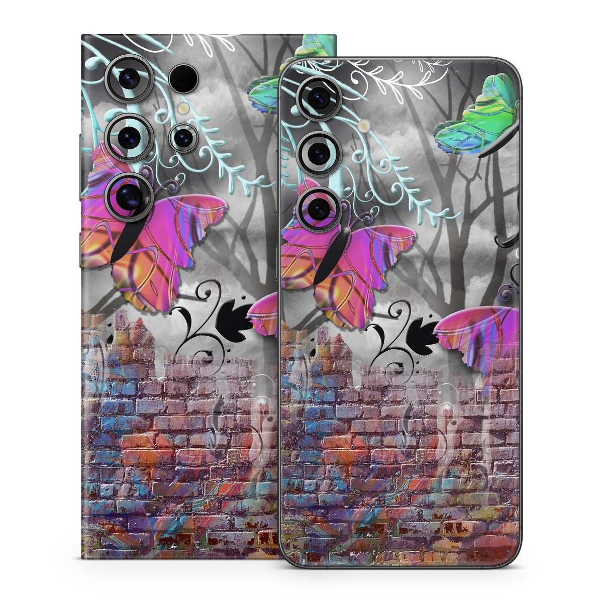 Butterfly Wall - Samsung Galaxy S24 Skin