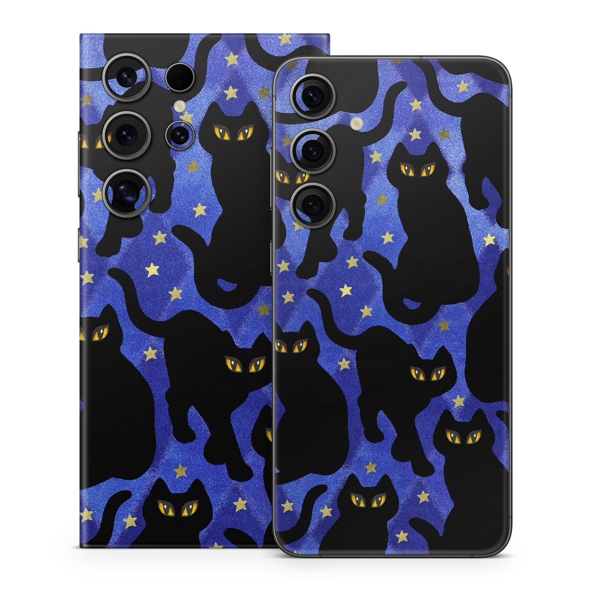 Cat Silhouettes - Samsung Galaxy S24 Skin