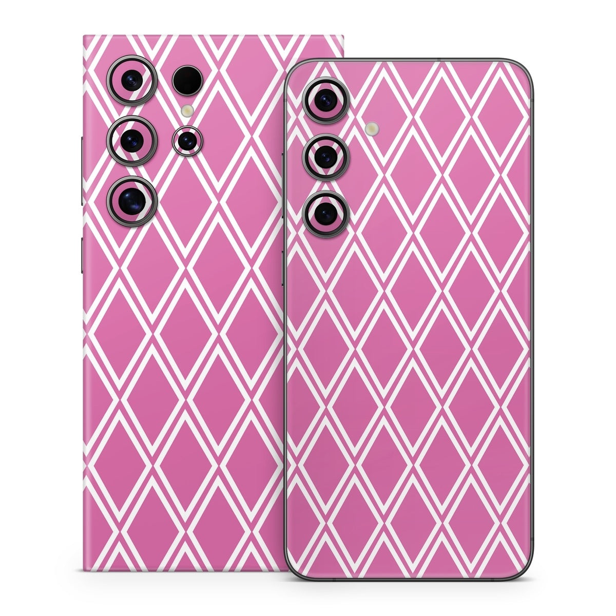 Pink Checks - Samsung Galaxy S24 Skin