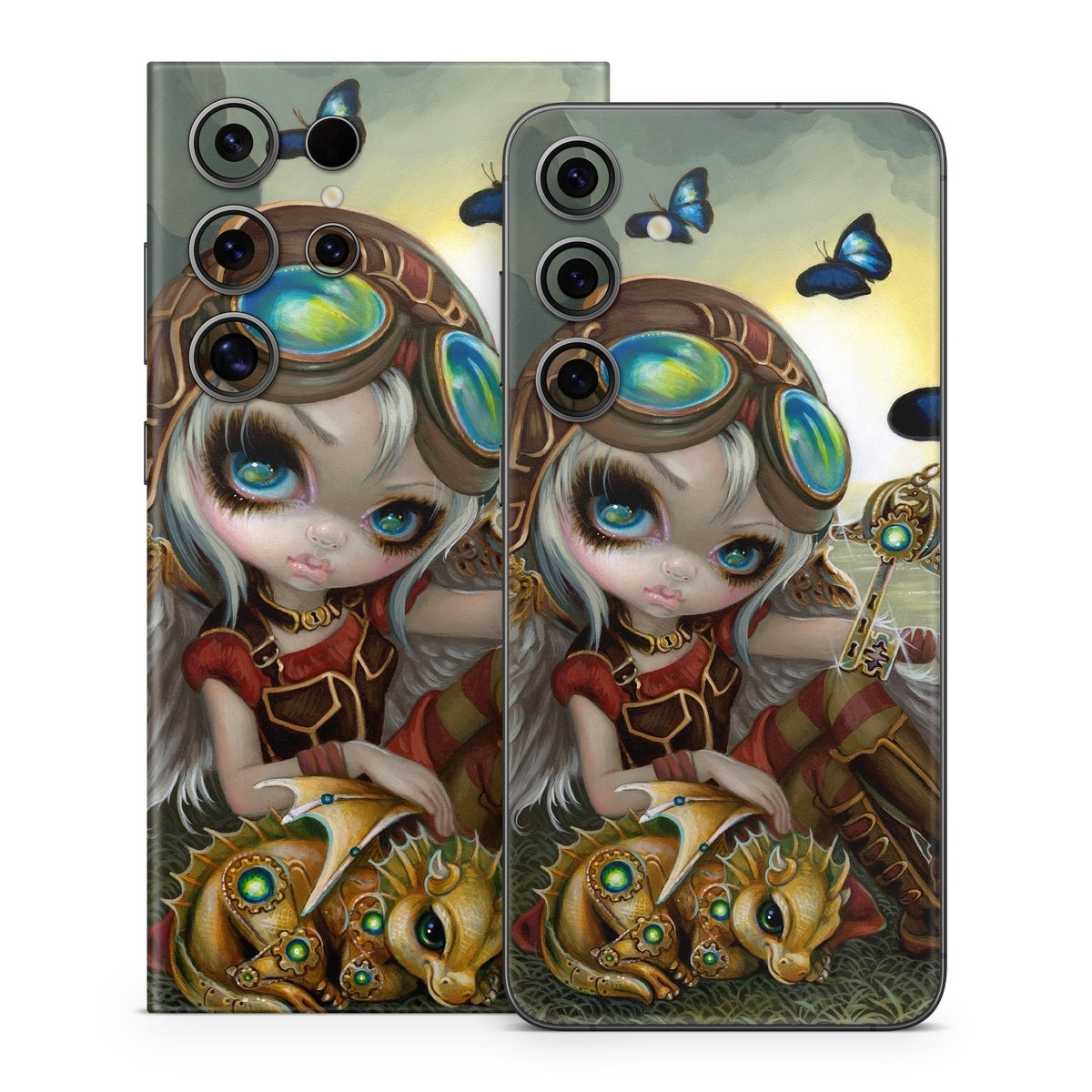 Clockwork Dragonling - Samsung Galaxy S24 Skin