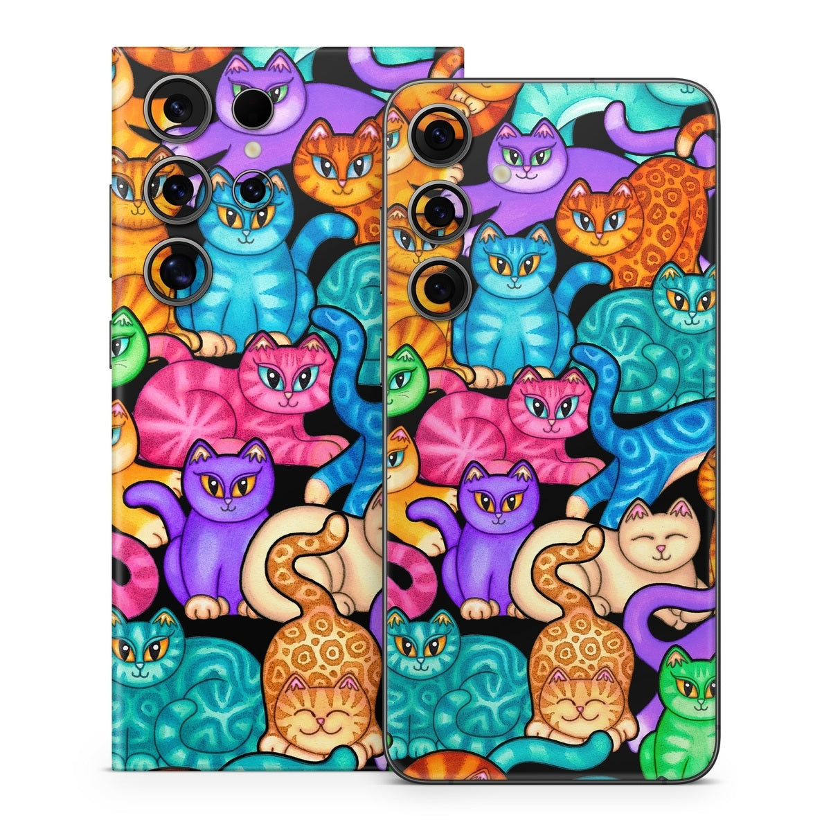 Colorful Kittens - Samsung Galaxy S24 Skin