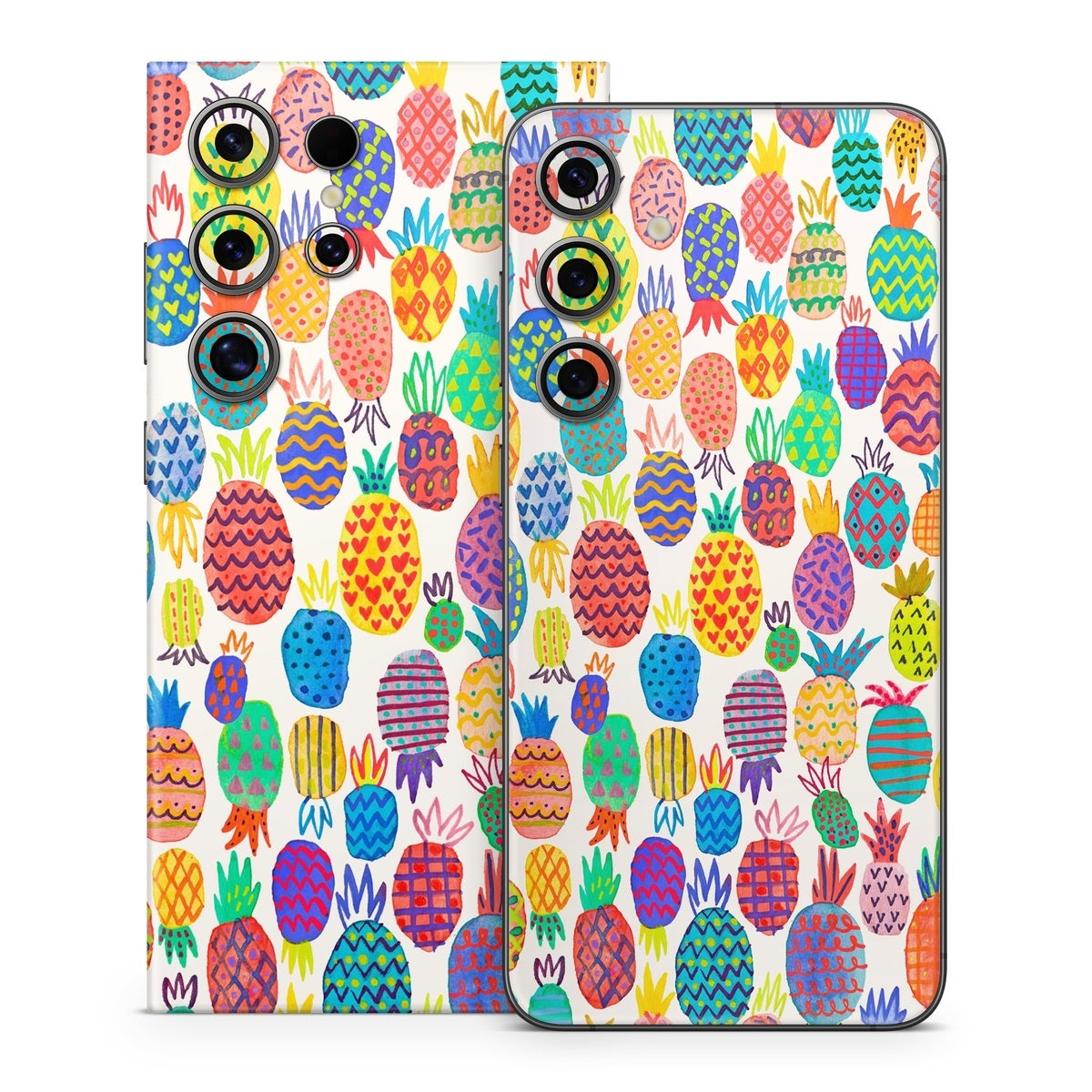 Colorful Pineapples - Samsung Galaxy S24 Skin