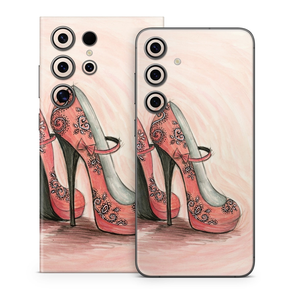 Coral Shoes - Samsung Galaxy S24 Skin