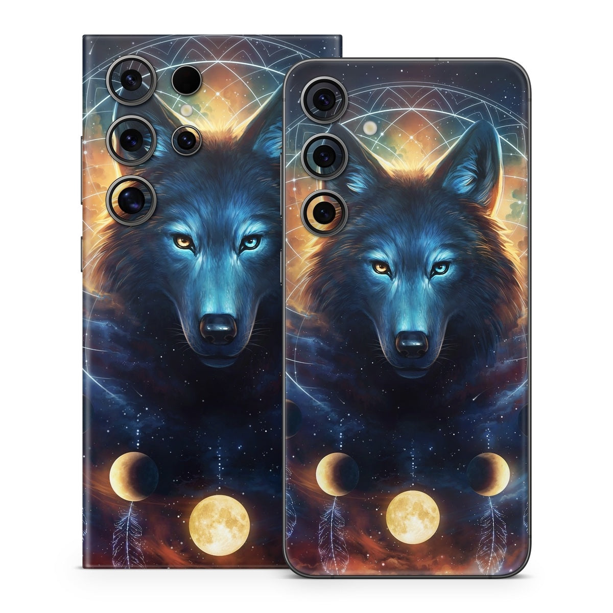 Dreamcatcher Wolf - Samsung Galaxy S24 Skin