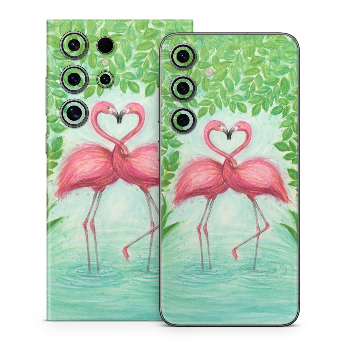 Flamingo Love - Samsung Galaxy S24 Skin