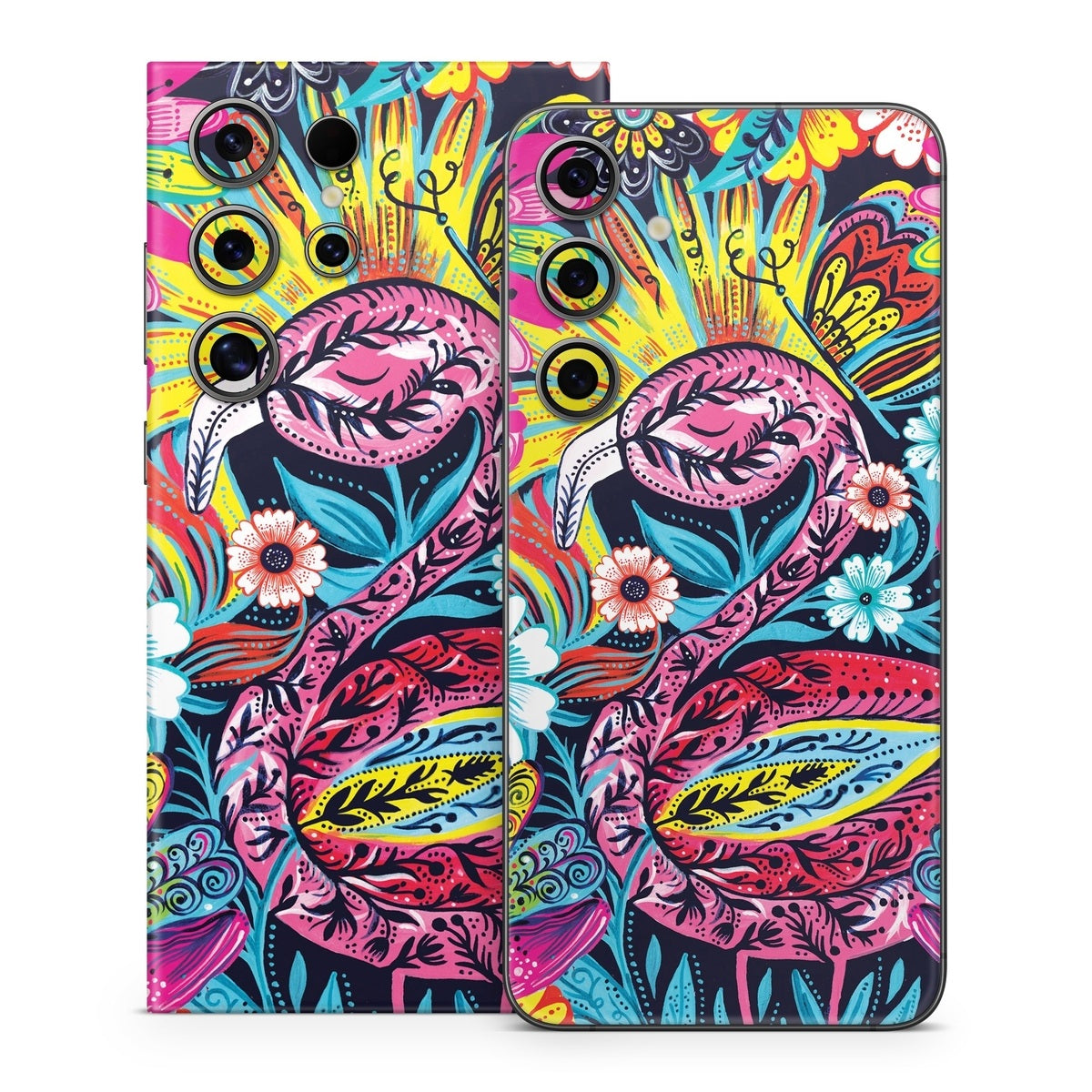 Flashy Flamingo - Samsung Galaxy S24 Skin