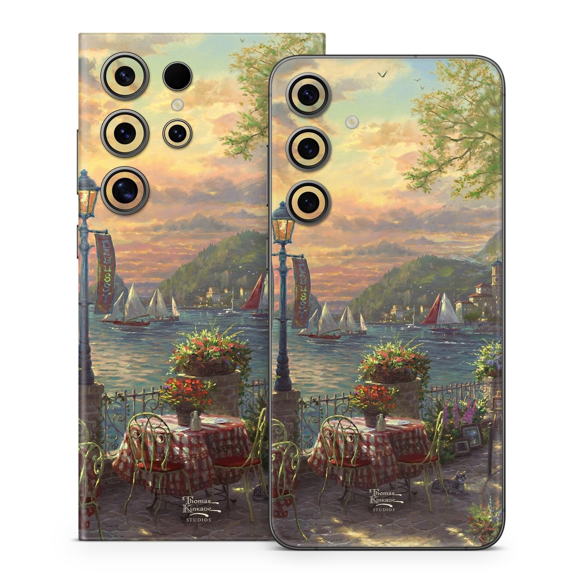 French Riviera Cafe - Samsung Galaxy S24 Skin