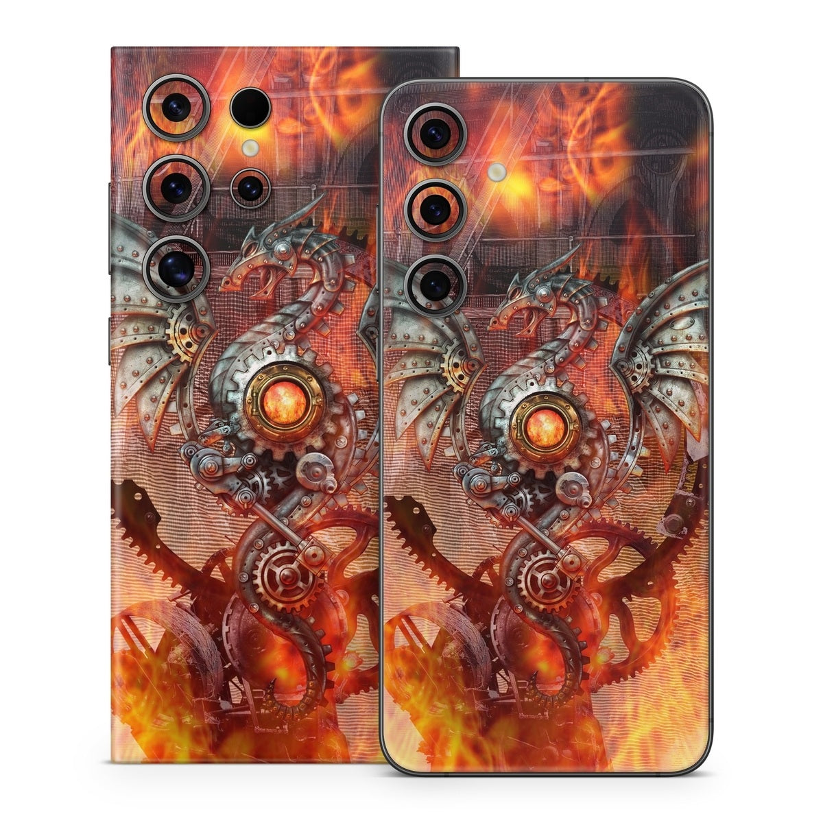 Furnace Dragon - Samsung Galaxy S24 Skin