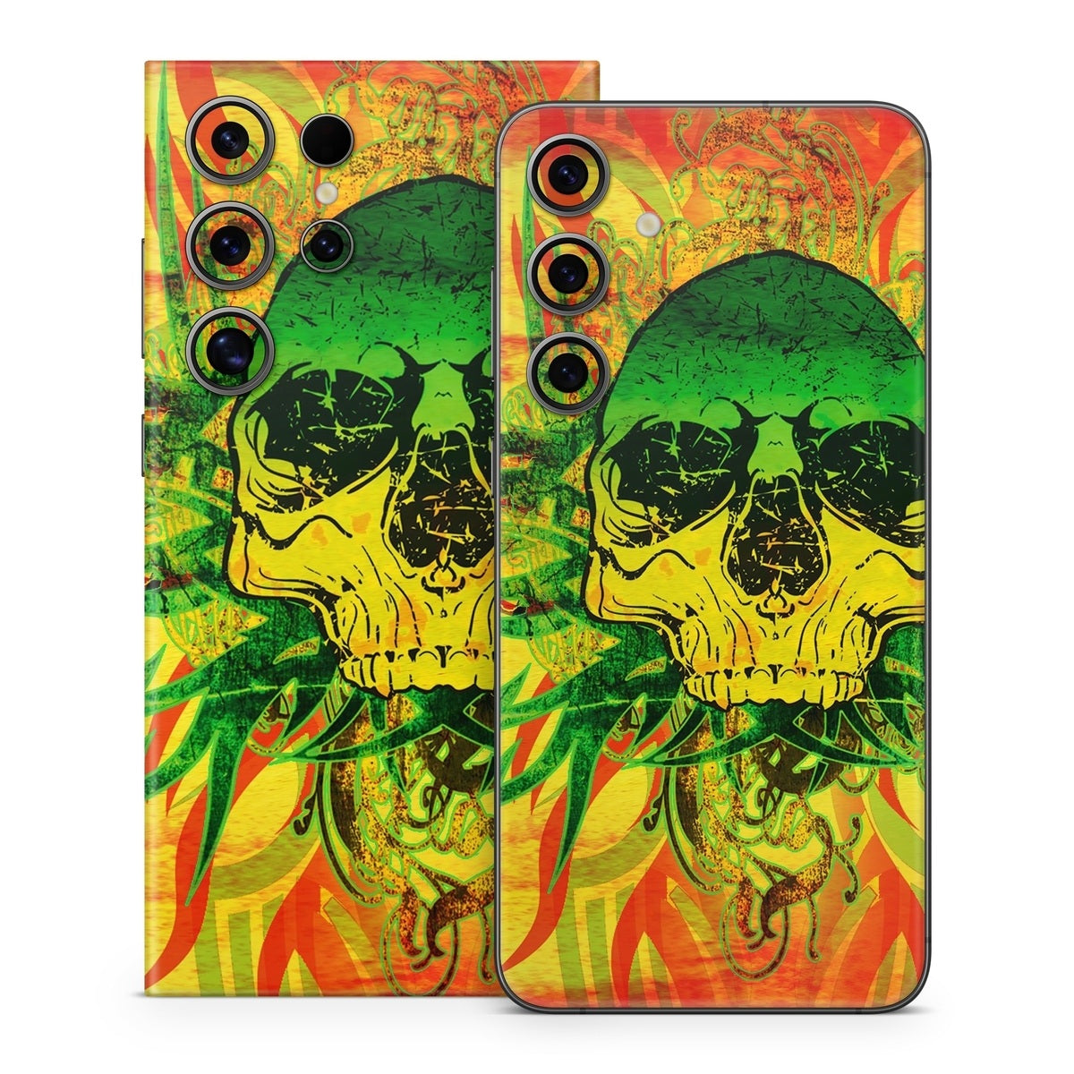 Hot Tribal Skull - Samsung Galaxy S24 Skin