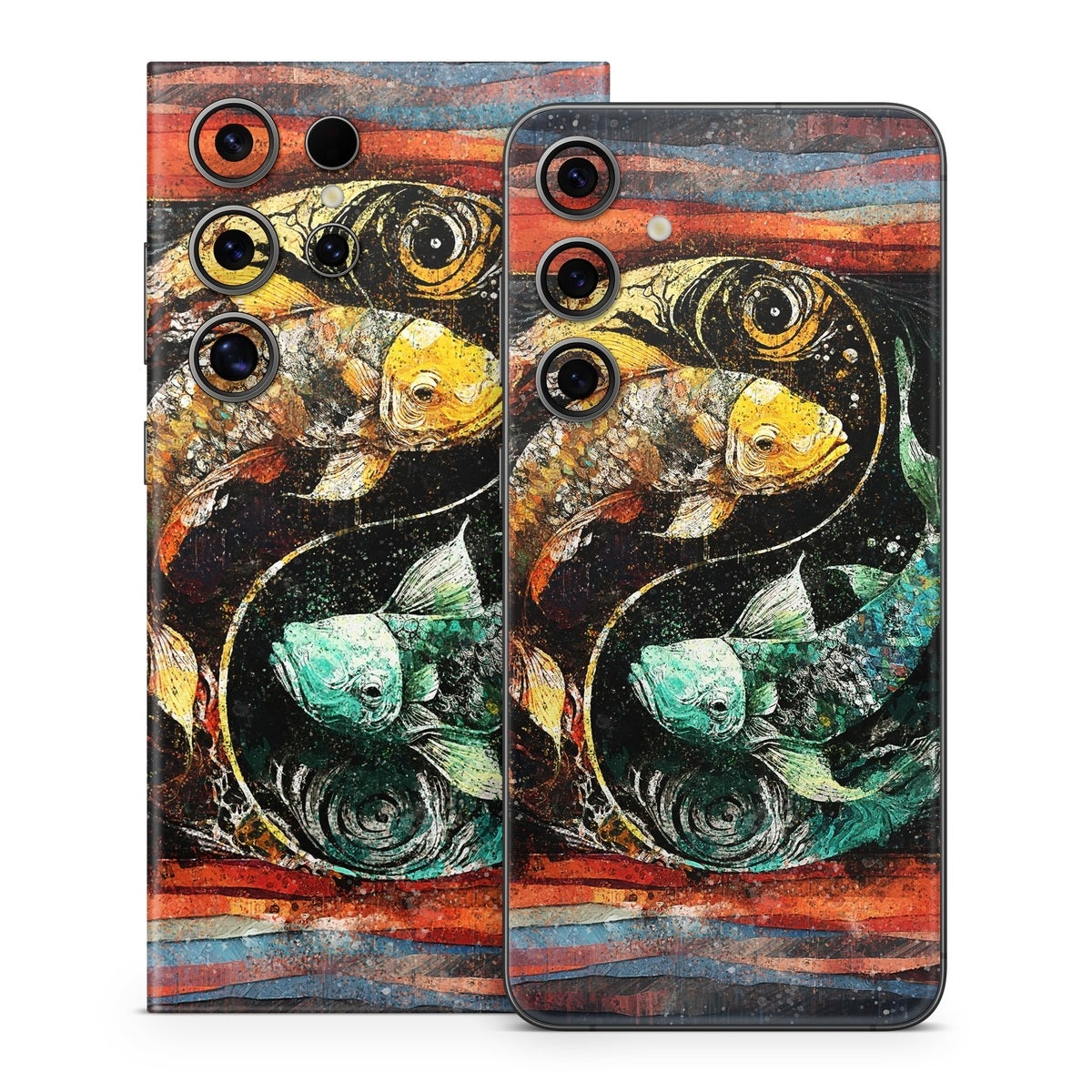 Koi Fish Yin Yang - Samsung Galaxy S24 Skin