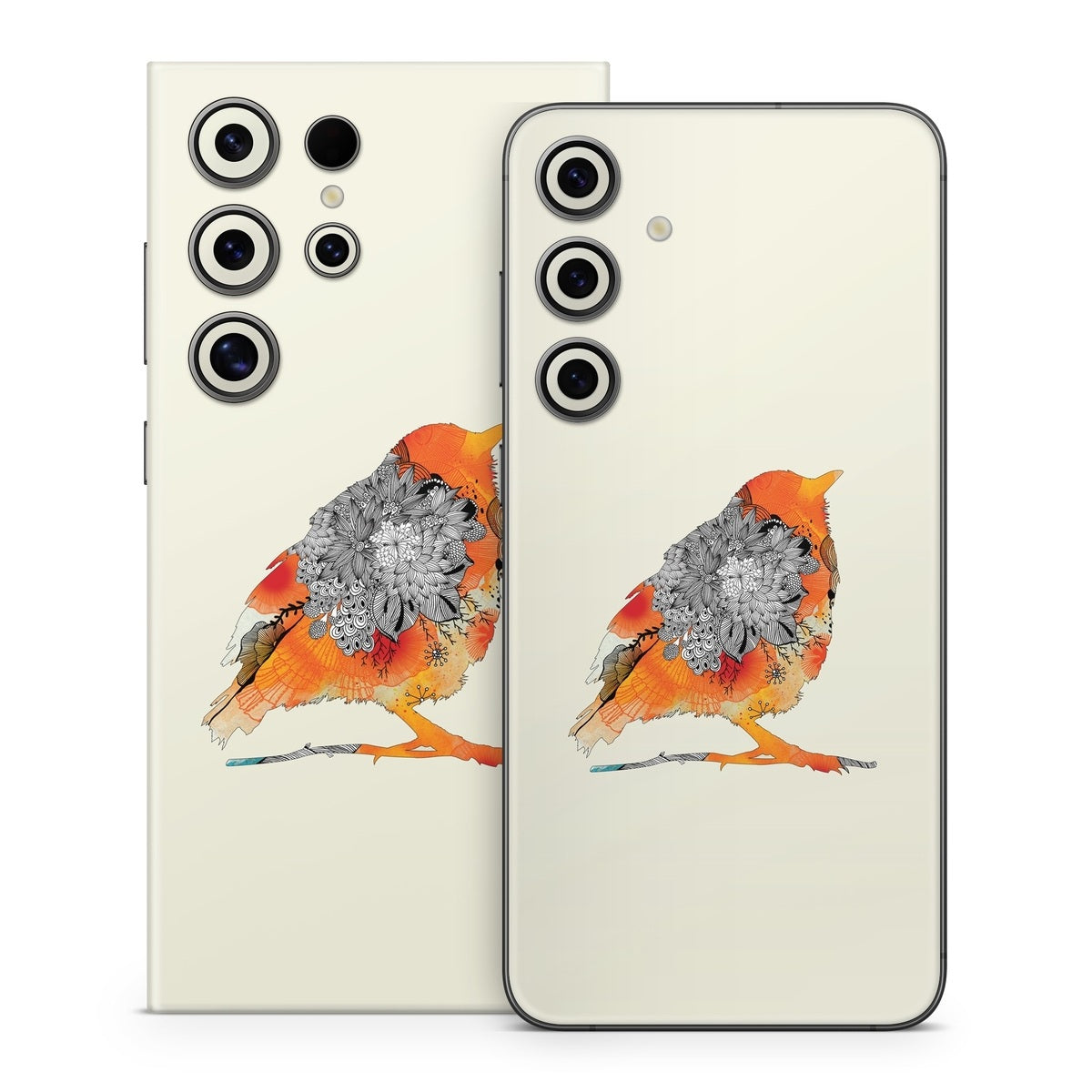 Orange Bird - Samsung Galaxy S24 Skin