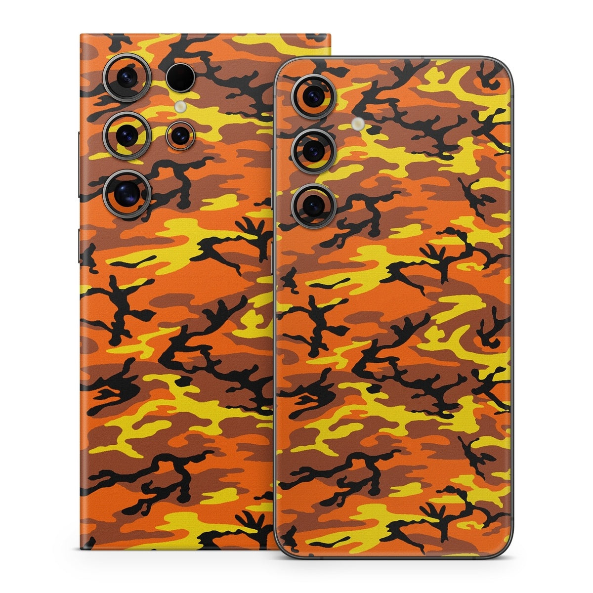 Orange Camo - Samsung Galaxy S24 Skin