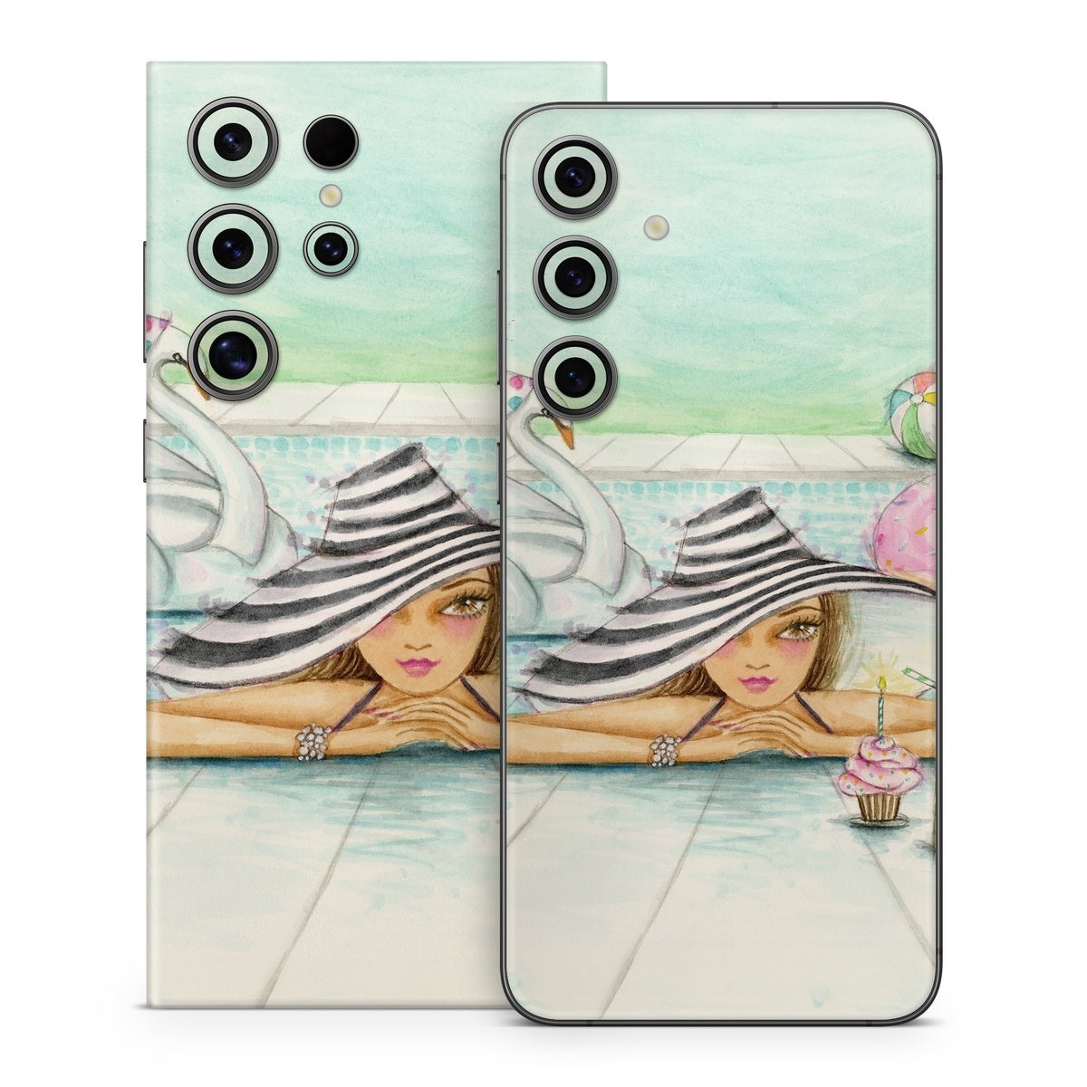 Delphine at the Pool Party - Samsung Galaxy S24 Skin