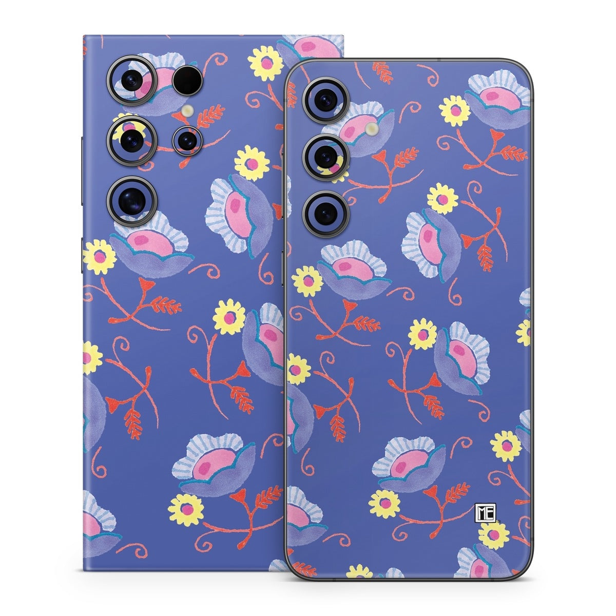 Purple Flowers - Samsung Galaxy S24 Skin