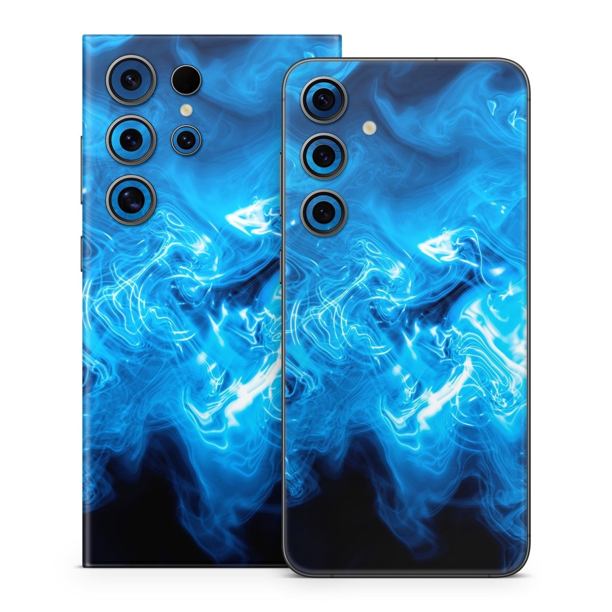 Blue Quantum Waves - Samsung Galaxy S24 Skin