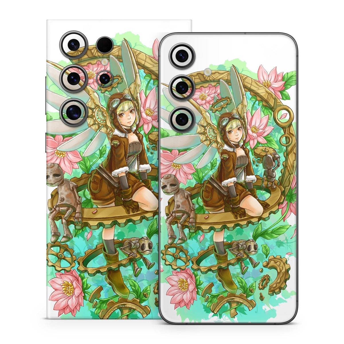 Steampunk Angel - Samsung Galaxy S24 Skin