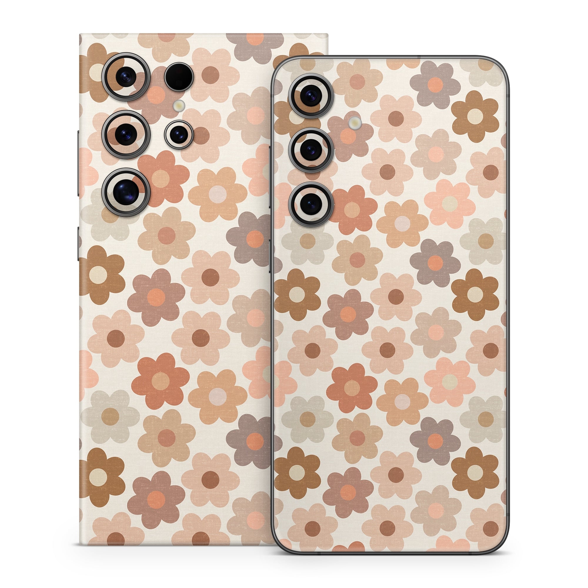 Terracotta Daisies - Samsung Galaxy S24 Skin