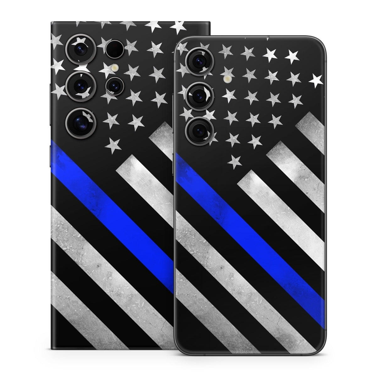 Thin Blue Line Hero - Samsung Galaxy S24 Skin