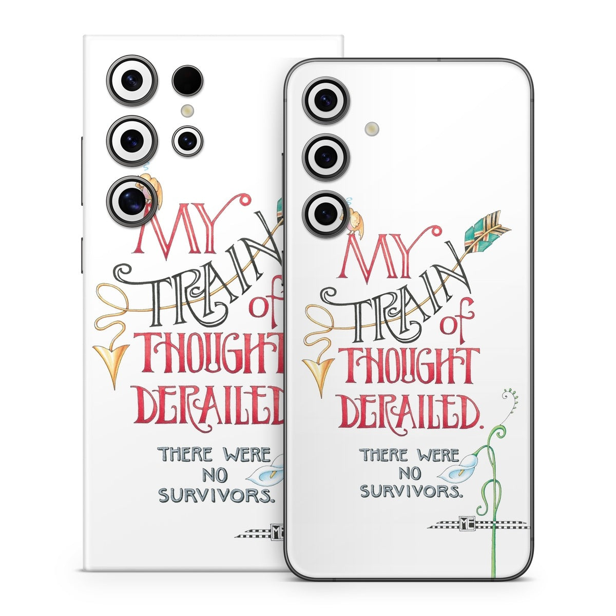 Train Derailed - Samsung Galaxy S24 Skin