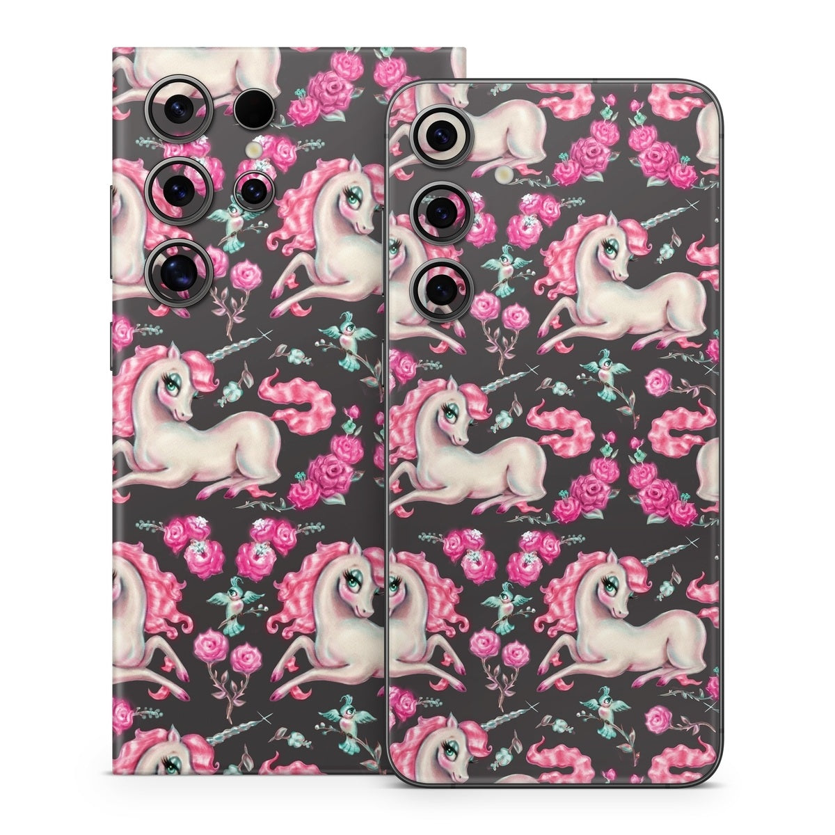 Unicorns and Roses - Samsung Galaxy S24 Skin