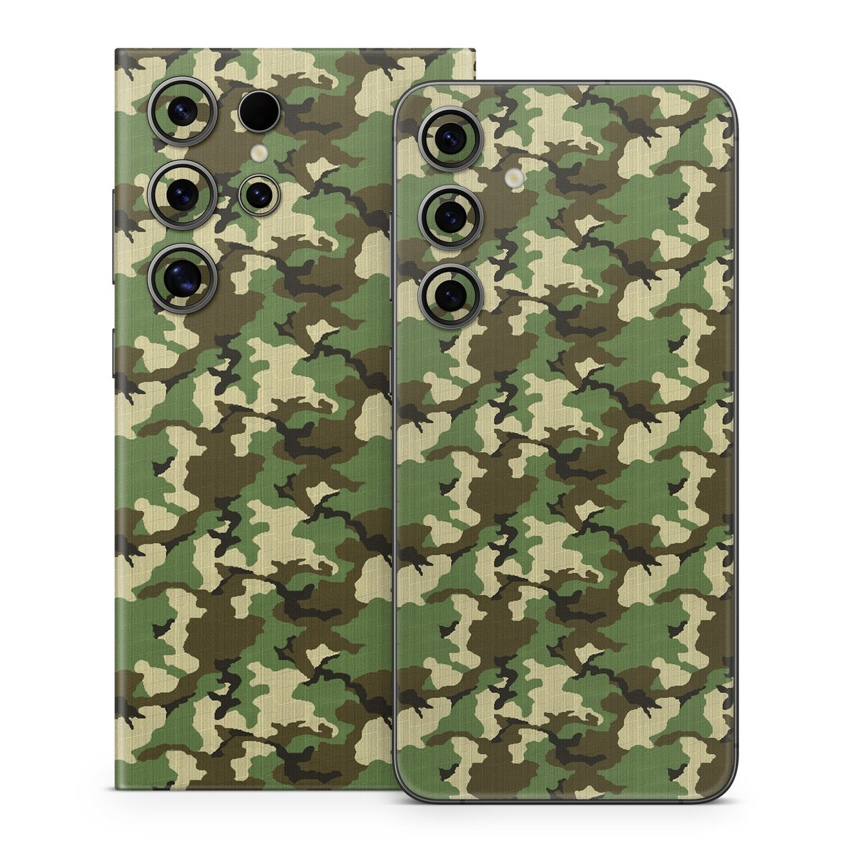 Woodland Camo - Samsung Galaxy S24 Skin