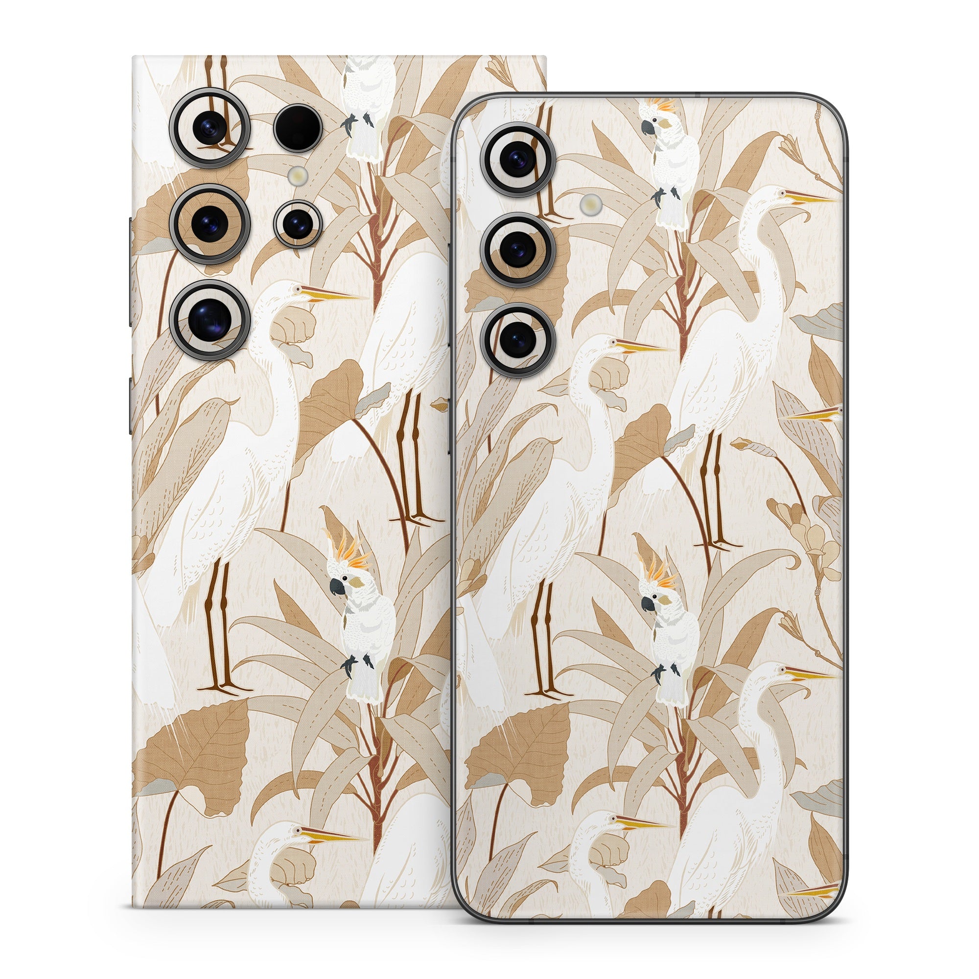 White Cranes Cockatoo - Samsung Galaxy S24 Skin