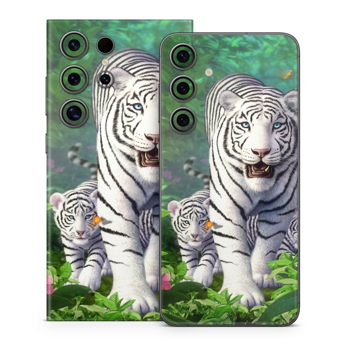 White Tigers - Samsung Galaxy S24 Skin