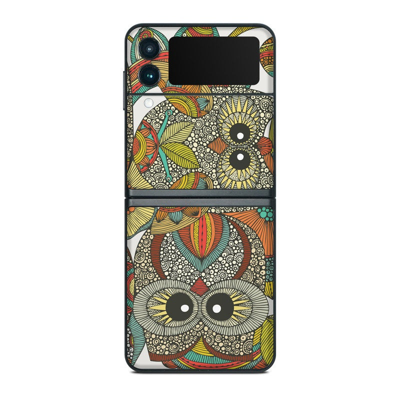 4 owls - Samsung Galaxy Z Flip 3 Skin