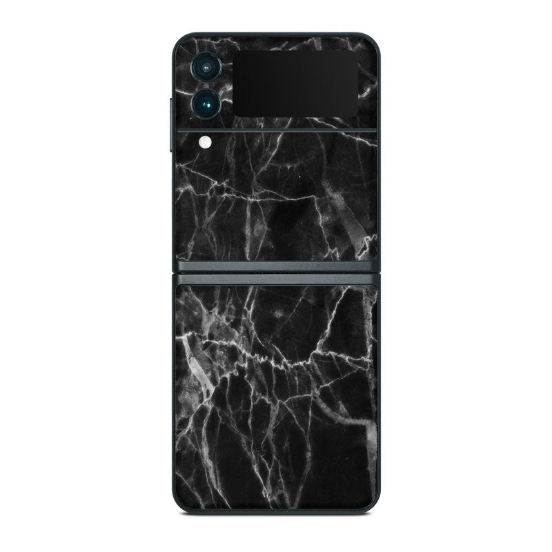 Black Marble - Samsung Galaxy Z Flip 3 Skin