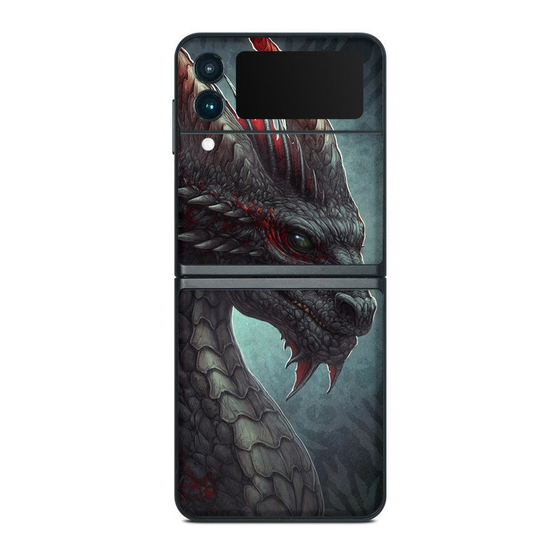 Black Dragon - Samsung Galaxy Z Flip 3 Skin