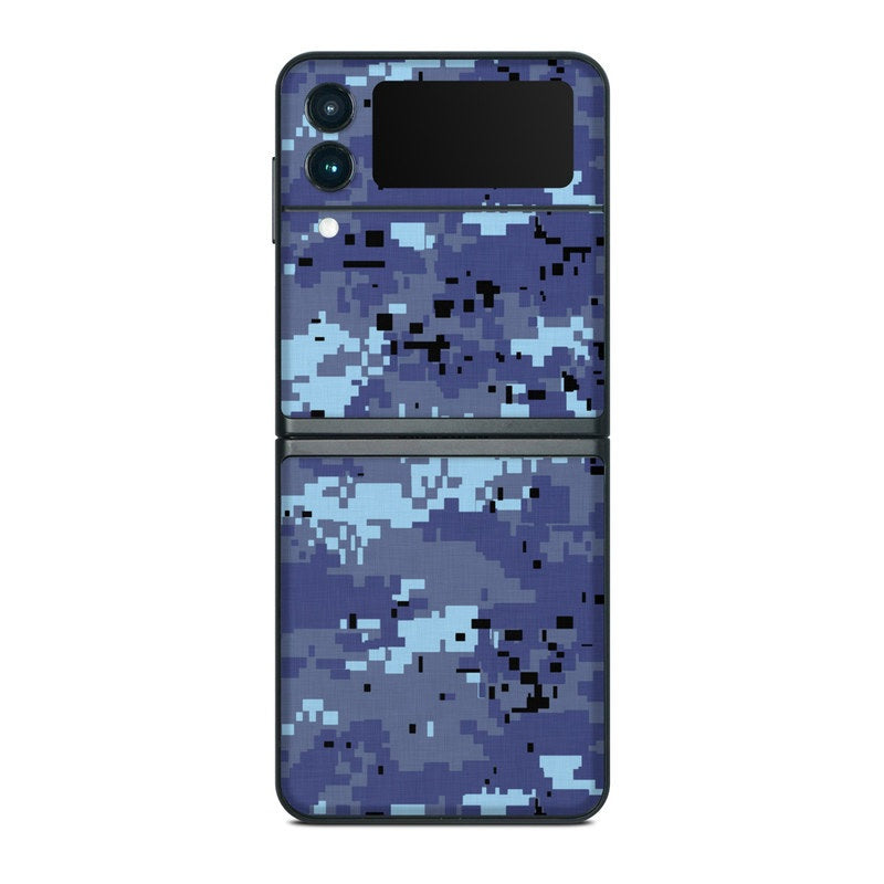 Digital Sky Camo - Samsung Galaxy Z Flip 3 Skin